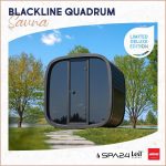 Leil Blackline Quadrum Sauna – Eksklusiv designbadstue