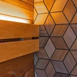 Leil Blackline Quadrum Sauna – Eksklusiv designbadstue - Bilde 8