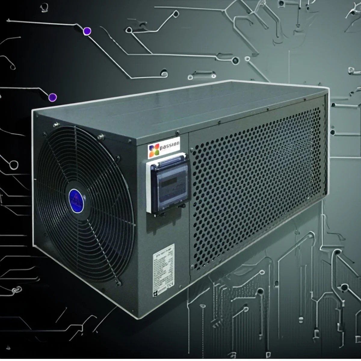 All_weather_heat_pump.jpg Passion All-Weather varmepumpe - Bilde 1